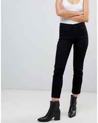 J Brand Amelia Cropped Straight Cut Jeans