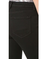 L'Agence Andrea High Rise Ankle Zip Jeans
