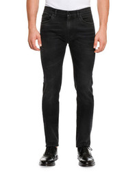 Dolce & Gabbana Basic Stretch Denim Slim Fit Jeans Black