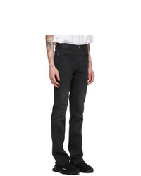 Balenciaga Black Back Cuff Jeans
