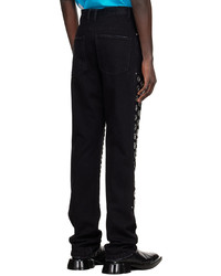 We11done Black Bootcut Jeans