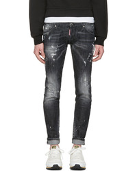 DSQUARED2 Black Clet Jeans
