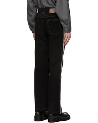 Marni Black Corduroy Airbrushed Trousers