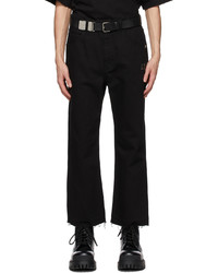 We11done Black Cropped Jeans