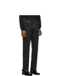 Vetements Black Crotch Zip Jeans