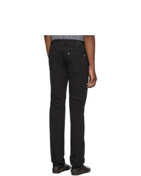 Maison Margiela Black Denim Gart Dyed Slim Fit Jeans