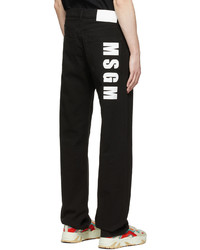 MSGM Black Denim Jeans