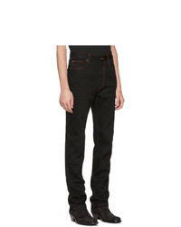 Calvin Klein 205W39nyc Black Dennis Hopper Patch Jeans