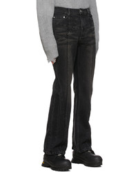 C2h4 Black Faded Jeans