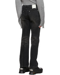 C2h4 Black Faded Jeans
