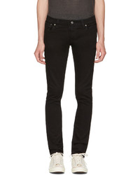 Nudie Jeans Black Long John Jeans