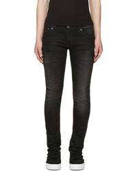 Nudie Jeans Black Long John Jeans