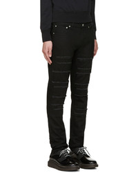 Alexander McQueen Black Night Rider Jeans