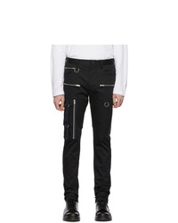 Undercover Black Pocket Zipper Jeans