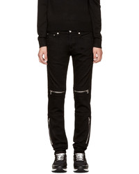 Givenchy Black Rico Biker Jeans