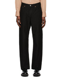 Our Legacy Black Sabot Cut Trousers