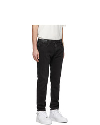 Off-White Black Skinny Regular Length Jeans
