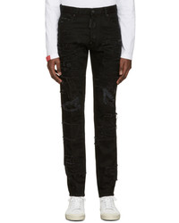 DSQUARED2 Black Slash Cool Guy Jeans