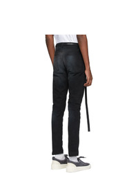 Fear Of God Black Slim Canvas Jeans