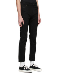 MAISON KITSUNÉ Black Slim Fit Jeans