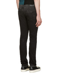 Marcelo Burlon County of Milan Black Slim Jeans
