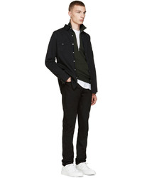 Public School Black Slim Jeans