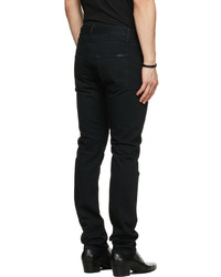 Saint Laurent Black Slim Worn Jeans