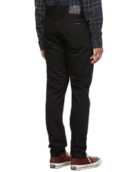 Nudie Jeans Black Steady Eddie Ii Denim Jeans