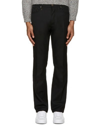 Marc Jacobs Black Wool Twill Trousers