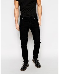 Asos Brand Skinny Jeans In Black