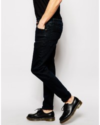 Asos Brand Skinny Jeans In Vintage Washed Black