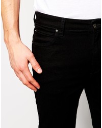 Asos Brand Super Skinny Jeans In Black