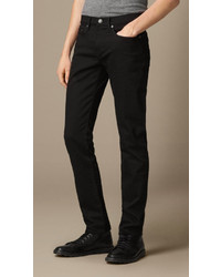 Burberry Slim Fit Deep Black Jeans