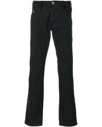 Armani Jeans Button Detail Bootcut Jeans