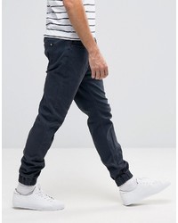 Cheap Monday Dropped Elastic Jeans Black Fade