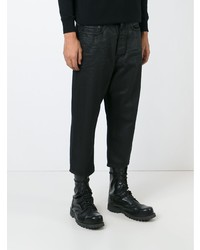 Rick Owens DRKSHDW Coated Cropped Jeans