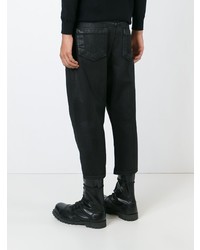 Rick Owens DRKSHDW Coated Cropped Jeans