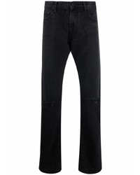 Off-White Corp Distress Slim Jeans Faded Black Cas