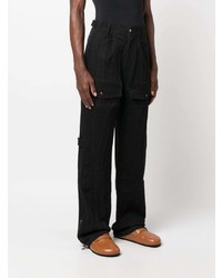 Andersson Bell Crinkled Effect Straight Leg Jeans