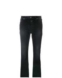 Closed Cropped Fitted Jeans