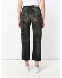 Golden Goose Deluxe Brand Cropped High Waist Jeans