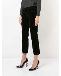 Saint Laurent Cropped Slim Fit Jeans