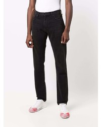 Off-White Diag Slim Jeans Faded Black Castlerock