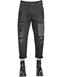 Diesel Carrot Chino Patch Cotton Denim Jeans