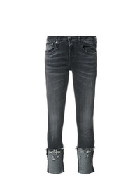 R13 Distressed Detail Jeans