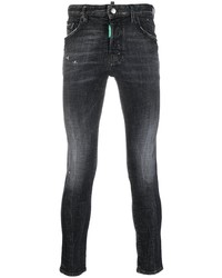 DSQUARED2 Distressed Effect Skinny Cut Jeans