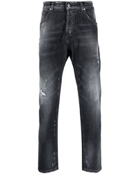 Dondup Distressed Faded Cropped Jeans