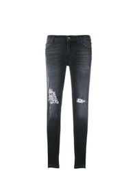 Dondup Distressed Skinny Cropped Jeans