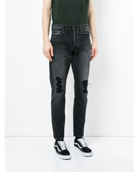 Minedenim Distressed Slim Fit Jeans