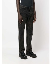 Givenchy Distressed Straight Leg Jeans